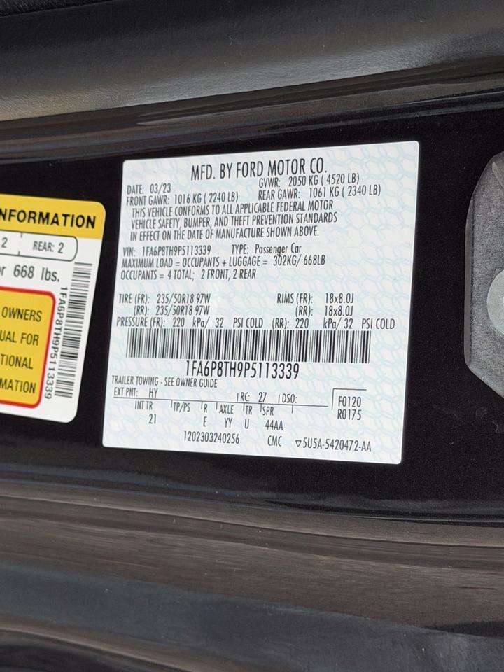 2023 Ford Mustang EcoBoost Springfield VA