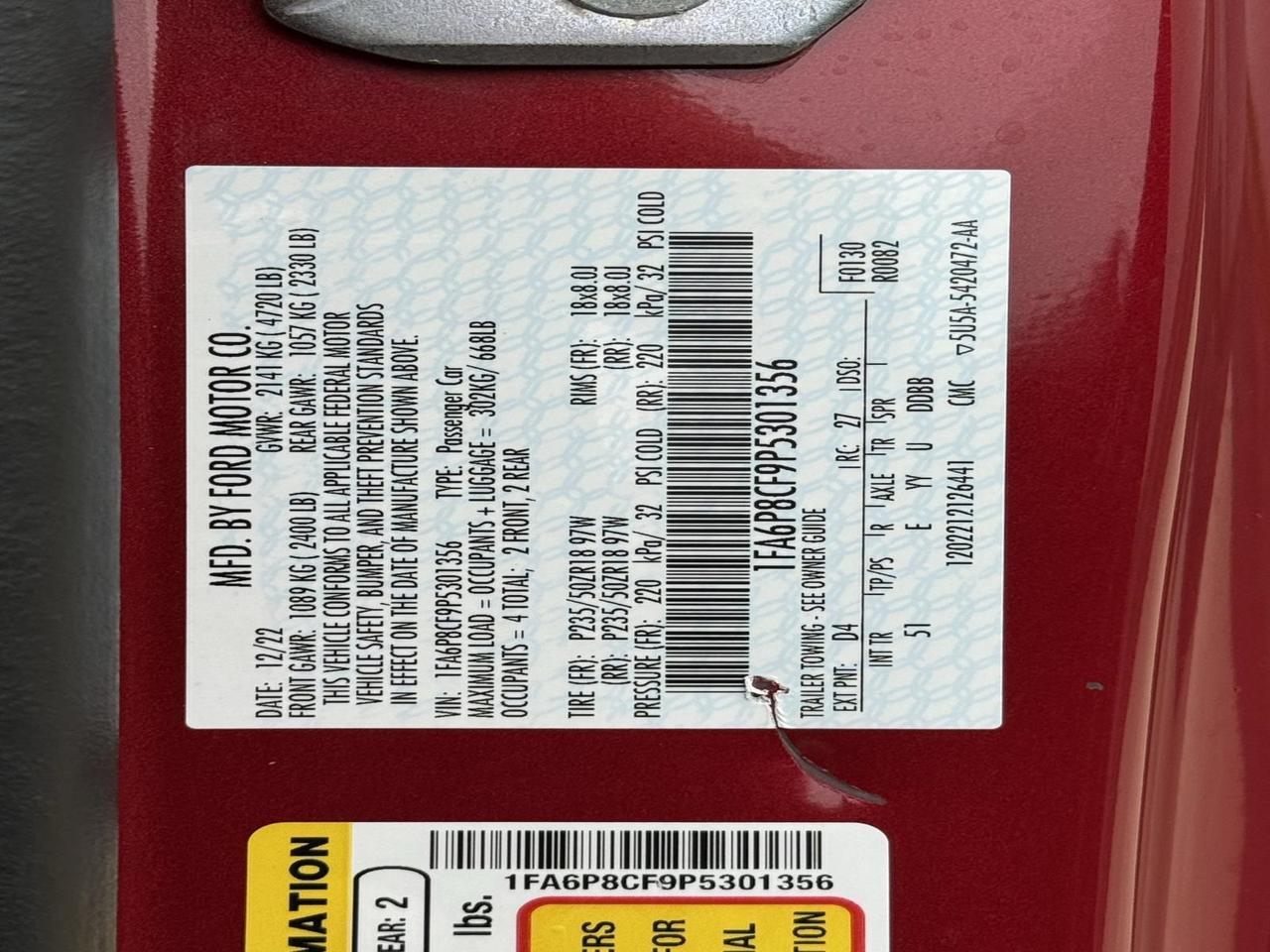 2023 Ford Mustang GT Premium Richmond VA