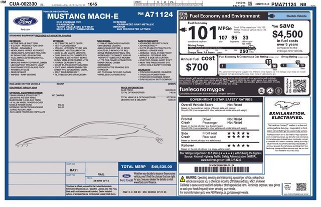 2023 Ford Mustang Mach-E Premium Raleigh NC