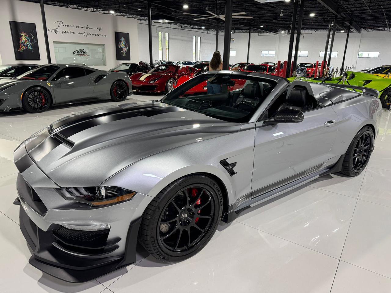 2023 Ford Mustang Shelby Super Snake Convertible with Speedster cover, heated/cooled seats, 10-speed AND MUCH MORE!! Fort Lauderdale FL