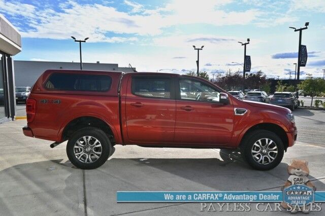 2023 Ford Ranger Lariat / 4X4 / Crew Cab / Power & Heated Leather Seats / Lane Watch & Blind Spot Alert / Apple CarPlay & Android Auto / Keyless Entry & Start / Aluminum Wheels / Back Up Cam / Only 12K Miles / 1-Owner Anchorage AK