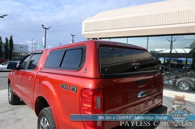 2023 Ford Ranger Lariat / 4X4 / Crew Cab / Power & Heated Leather Seats / Lane Watch & Blind Spot Alert / Apple CarPlay & Android Auto / Keyless Entry & Start / Aluminum Wheels / Back Up Cam / Only 12K Miles / 1-Owner Anchorage AK