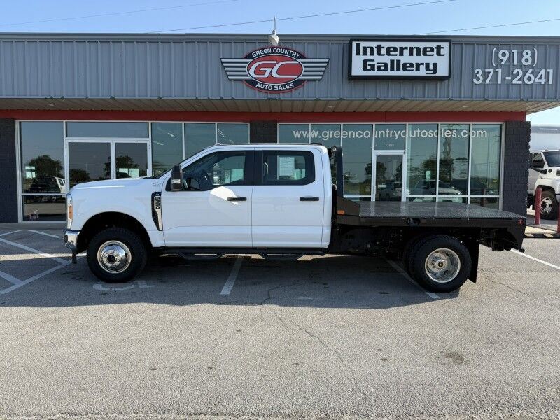 2023 Ford Super Crew F-350 DRW 4x4 6.8L V8 Flatbed XL Collinsville OK