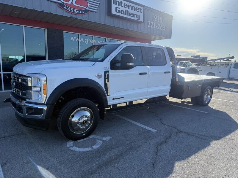 2023 Ford Super Crew F-550 4x4 Diesel Flatbed XL Collinsville OK