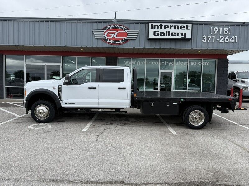 2023 Ford Super Crew F-550 4x4 Diesel Flatbed XL Collinsville OK