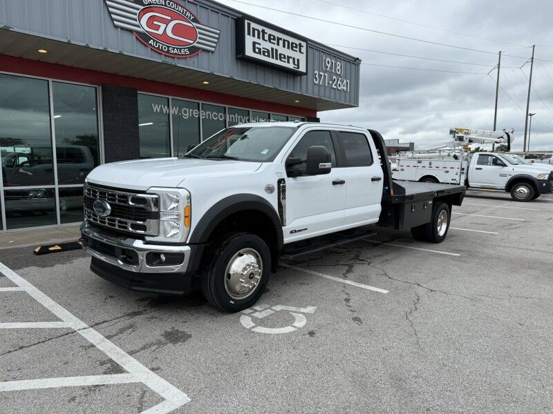 2023 Ford Super Crew F-550 4x4 Diesel Flatbed XL Collinsville OK