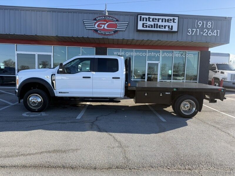 2023 Ford Super Crew F-550 4x4 Diesel Flatbed XL Collinsville OK