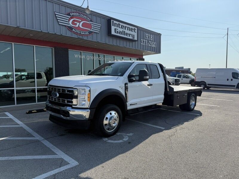 2023 Ford Super Crew F-550 Diesel Flatbed XLT Collinsville OK