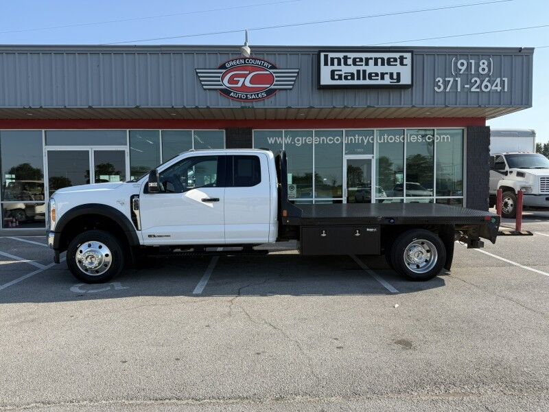 2023 Ford Super Crew F-550 Diesel Flatbed XLT Collinsville OK