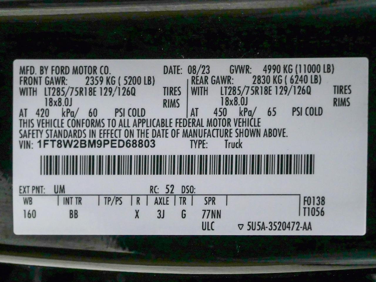 2023 Ford Super Duty F-250 Platinum Tremor High Output 6.7L Power Stroke 4x4 Mansfield TX