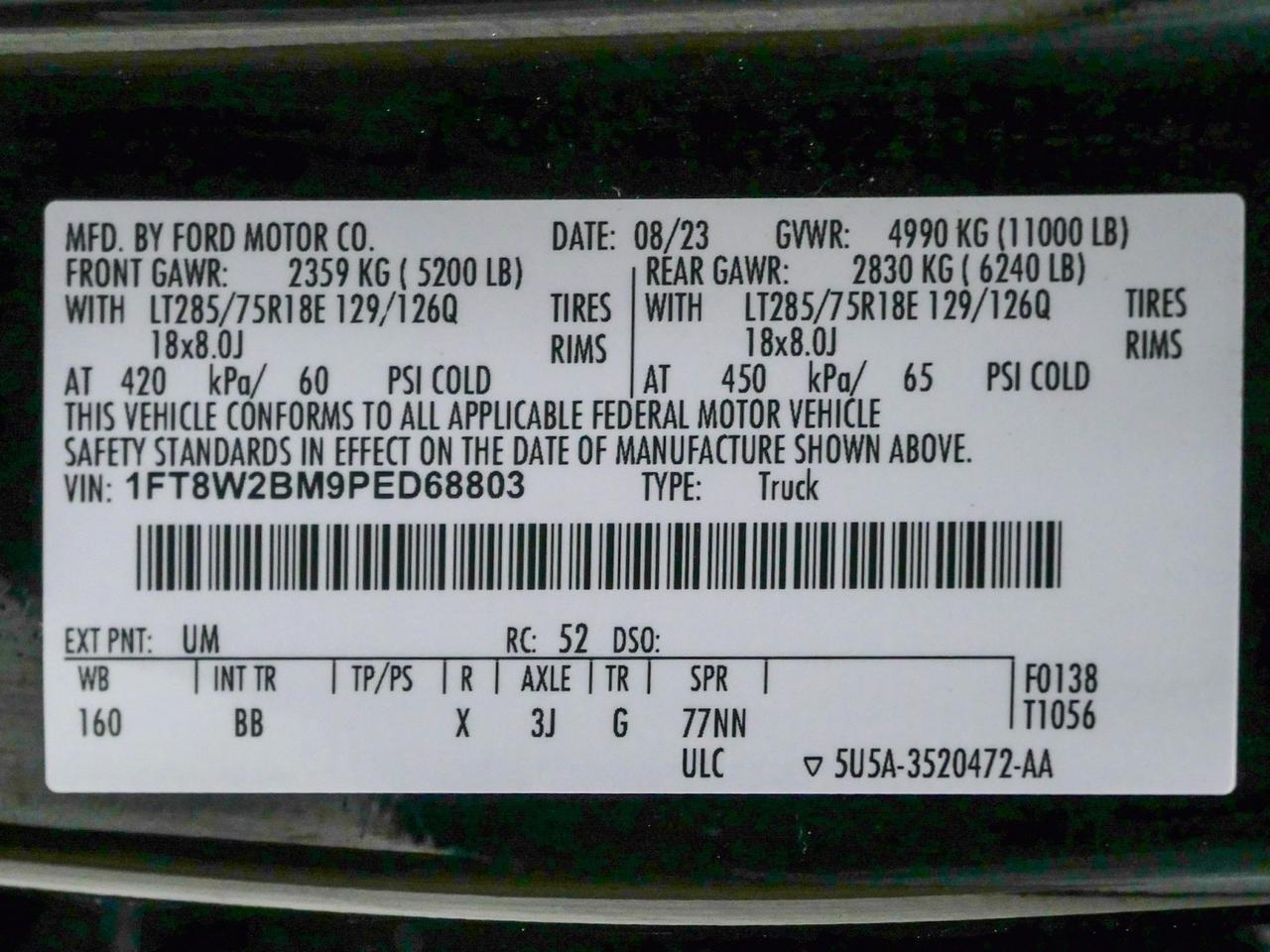 2023 Ford Super Duty F-250 Platinum Tremor High Output 6.7L Power Stroke 4x4 Mansfield TX
