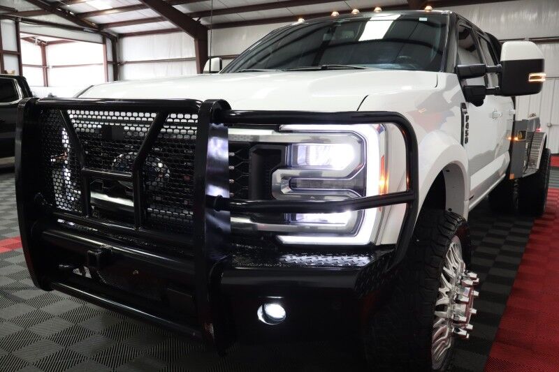 2023 Ford Super Duty F-450 DRW LARIAT 6.7L Diesel Dually Flatbed 24in KG Forged Wheels 35in Tir Arlington TX