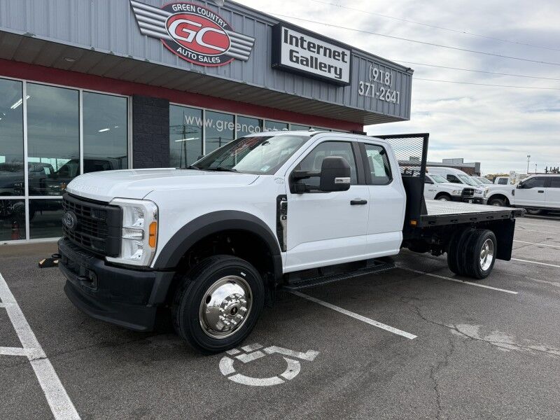 2023 Ford Super Duty F-550 7.3L V8 4x4 Flatbed XL Collinsville OK