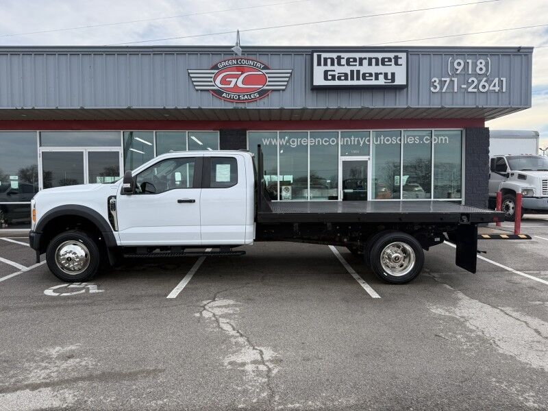 2023 Ford Super Duty F-550 7.3L V8 4x4 Flatbed XL Collinsville OK