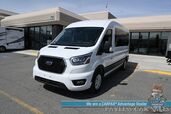 2023 Ford T-350 Passenger Wagon Med Roof XLT / 3.5L V6 / Leather Bucket Seats / Navigation / Blind Spot Alert / Apple CarPlay & Android Auto / Seats 8 / 360 View Camera / Cruise Control / Air Conditioning /Fog Lights / Running Board / 1-Owner