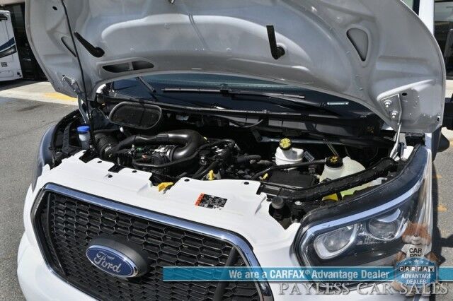 2023 Ford T-350 Passenger Wagon Med Roof XLT / 3.5L V6 / Leather Bucket Seats / Navigation / Blind Spot Alert / Apple CarPlay & Android Auto / Seats 8 / 360 View Camera / Cruise Control / Air Conditioning /Fog Lights / Running Board / 1-Owner Anchorage AK 2023 Ford T-350 Passenger Wagon Med Roof XLT / 3.5L V6 / Leather Bucket Seats / Navigation / Blind Spot Alert / Apple CarPlay & Android Auto / Seats 8 / 360 View Camera / Cruise Control / Air Conditioning /Fog Lights / Running Board / 1-Owner Anchorage AK