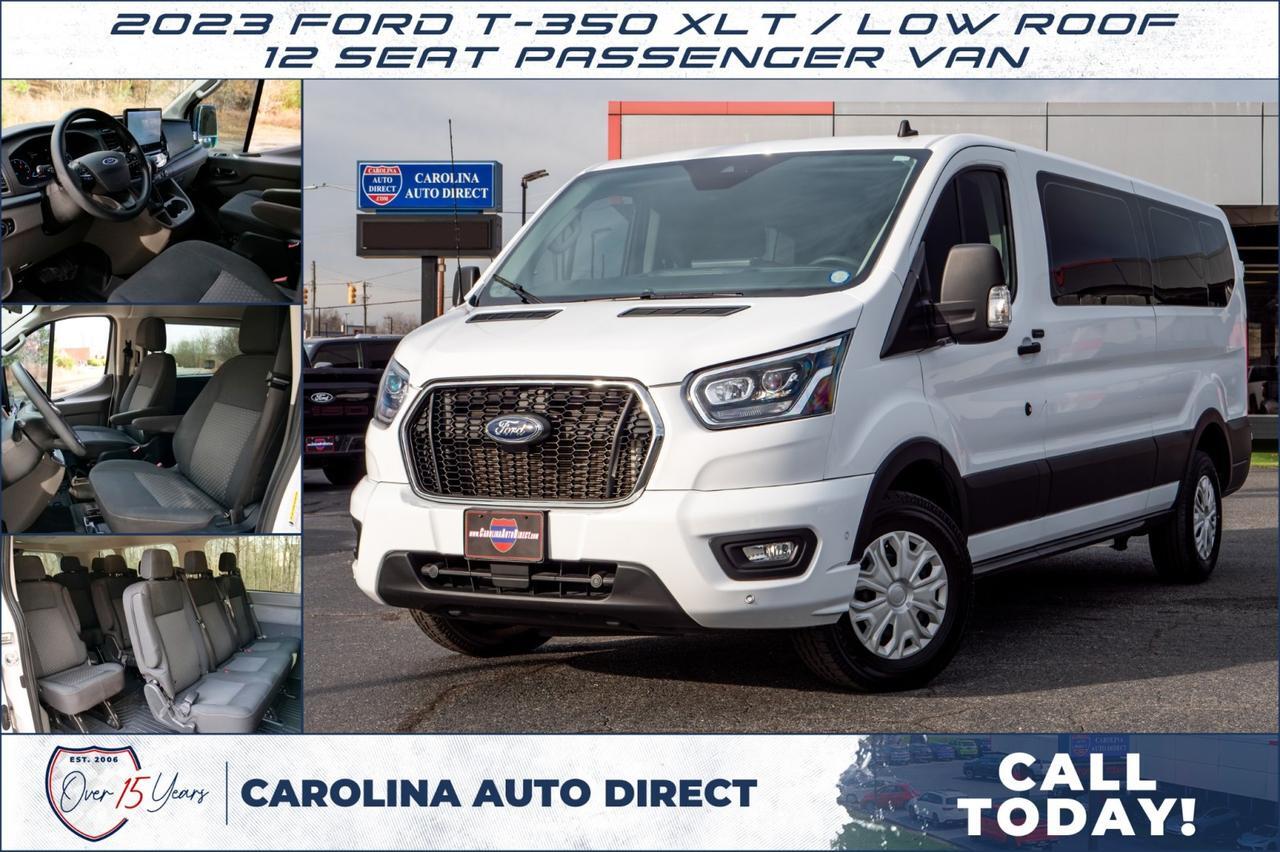 2023 Ford T-350 XLT / Low Roof / 12 Seat Passenger Van!