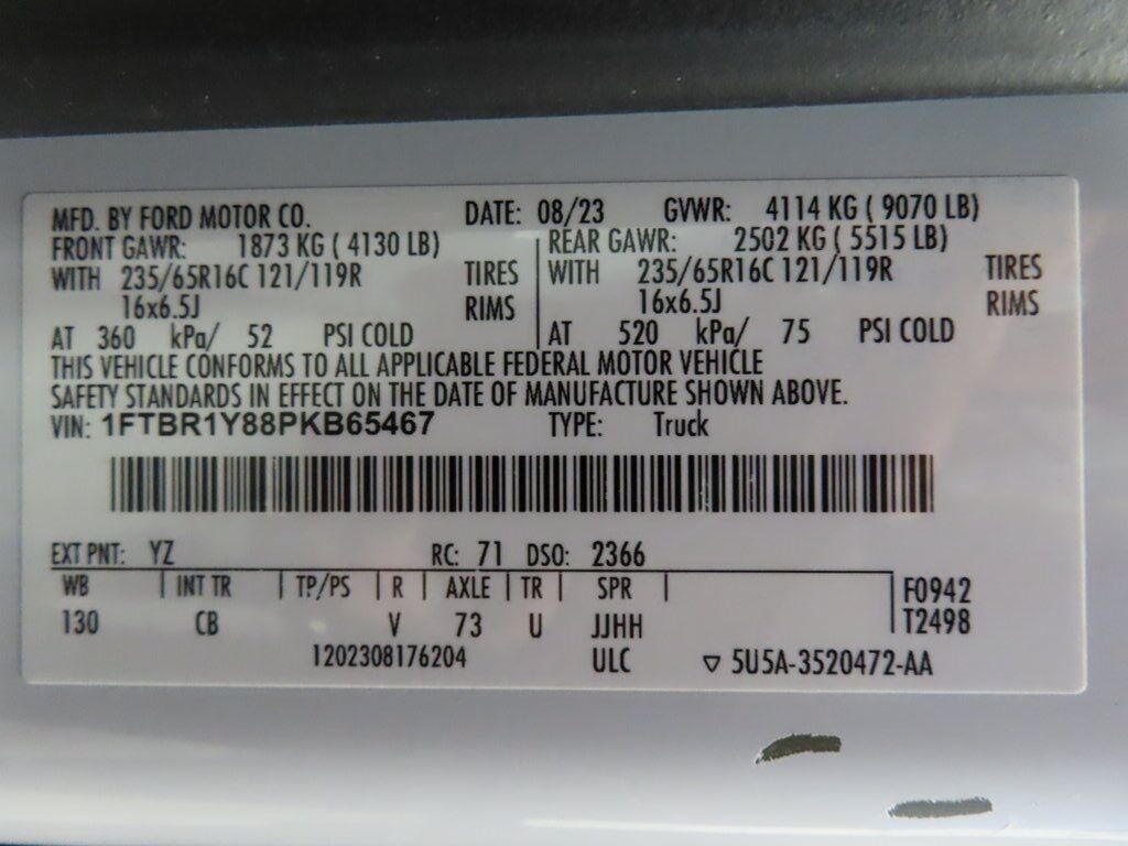 2023 Ford Transit-250 Cargo Van 101A RWD Fond du Lac WI