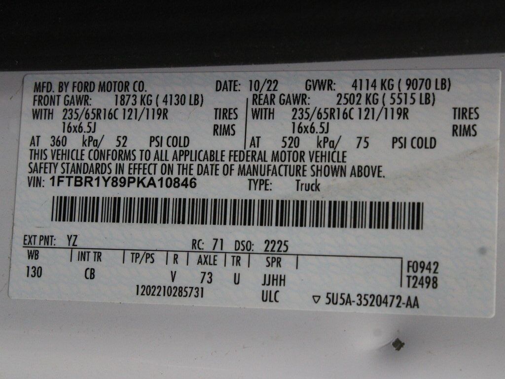 2023 Ford Transit-250 Cargo Van 101A RWD Fond du Lac WI