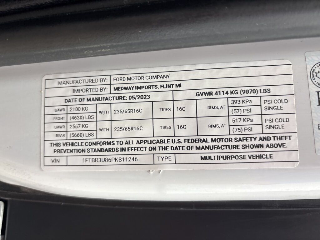 2023 Ford Transit-250 High Roof AWD Minocqua WI
