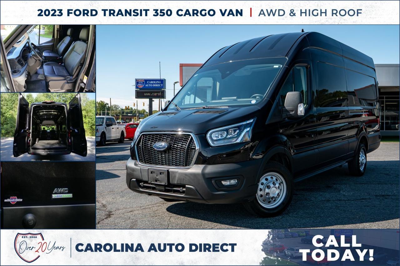 2023 Ford Transit 350 Cargo Van / AWD / High Roof / Adaptive Cruise Control