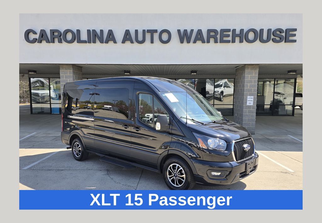 2023 Ford Transit-350 XLT Medium Roof 148WB 15-Passenger W/Leather Seats Concord NC