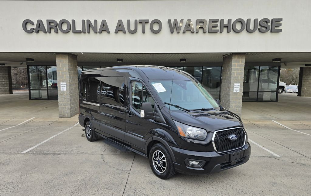 2023 Ford Transit-350 XLT Medium Roof 148WB 15-Passenger W/Leather Heated Se Concord NC