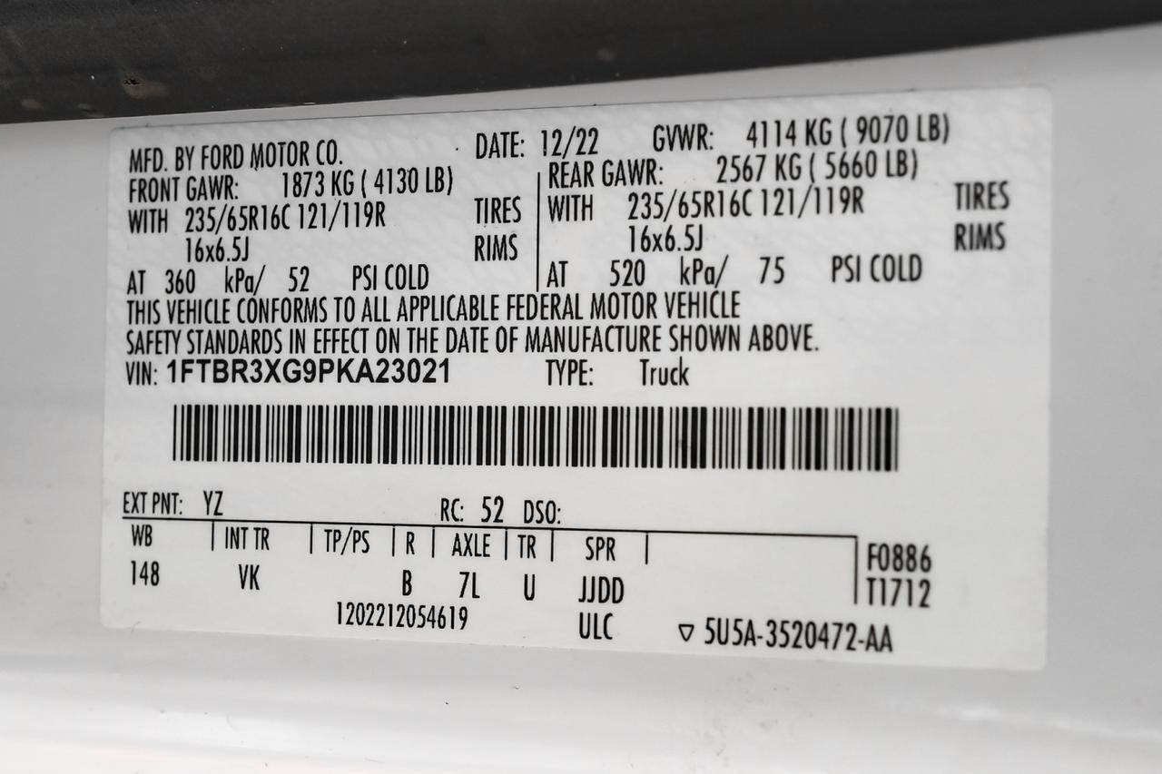 2023 Ford Transit Cargo Van Farmers Branch TX