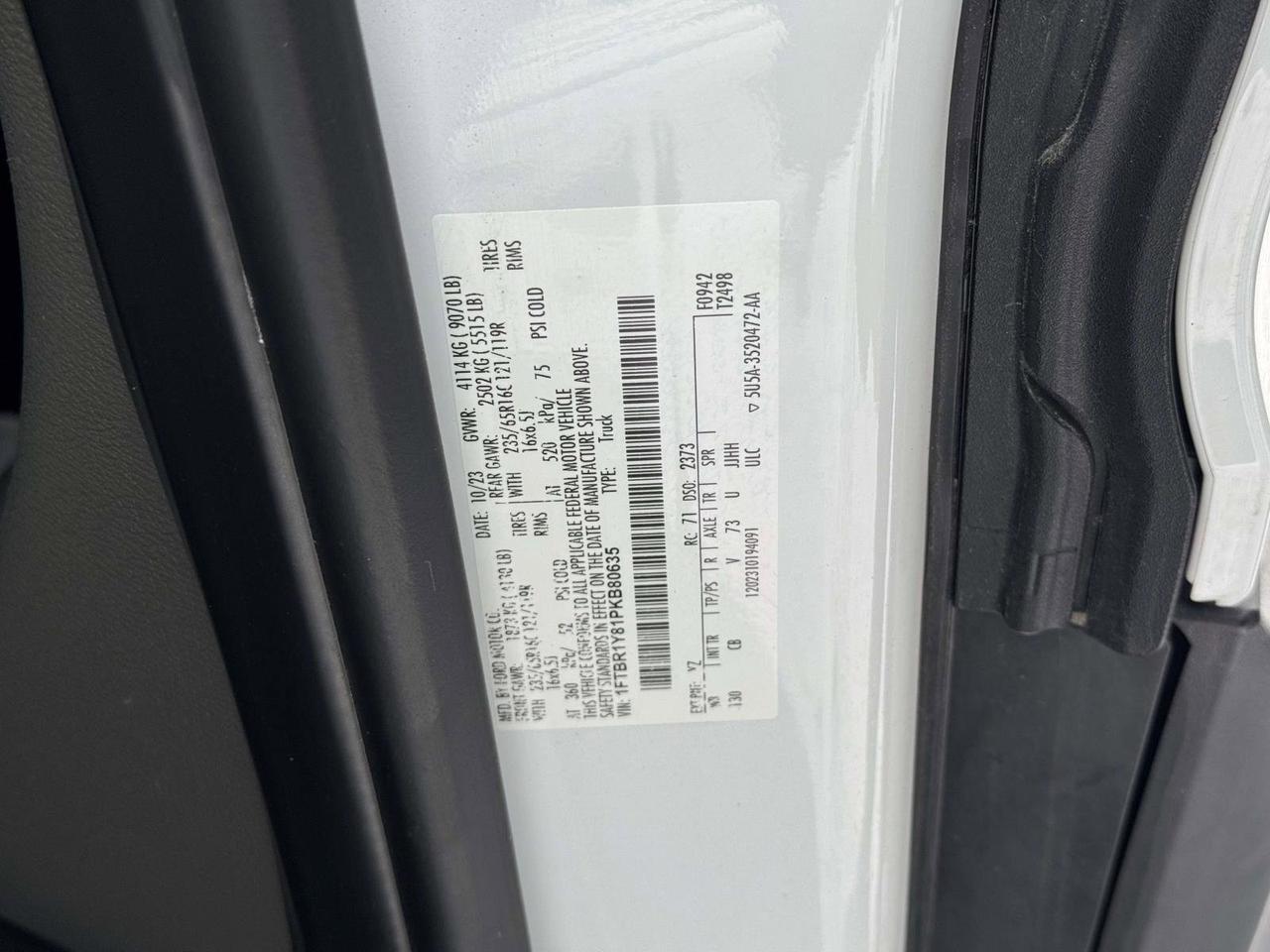 2023 Ford Transit Cargo Van San Clemente CA