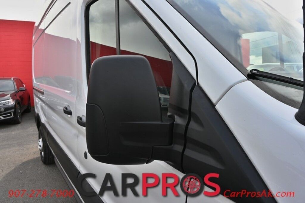 2023 Ford Transit Cargo Van High Roof - AWD - Keyless Entry - AdvanceTrac & RSC - AM/FM & Bluetooth - Cruise Control - Forward Collison Warning - Back Up Camera - Vinyl Flooring - 1-Owner Anchorage AK