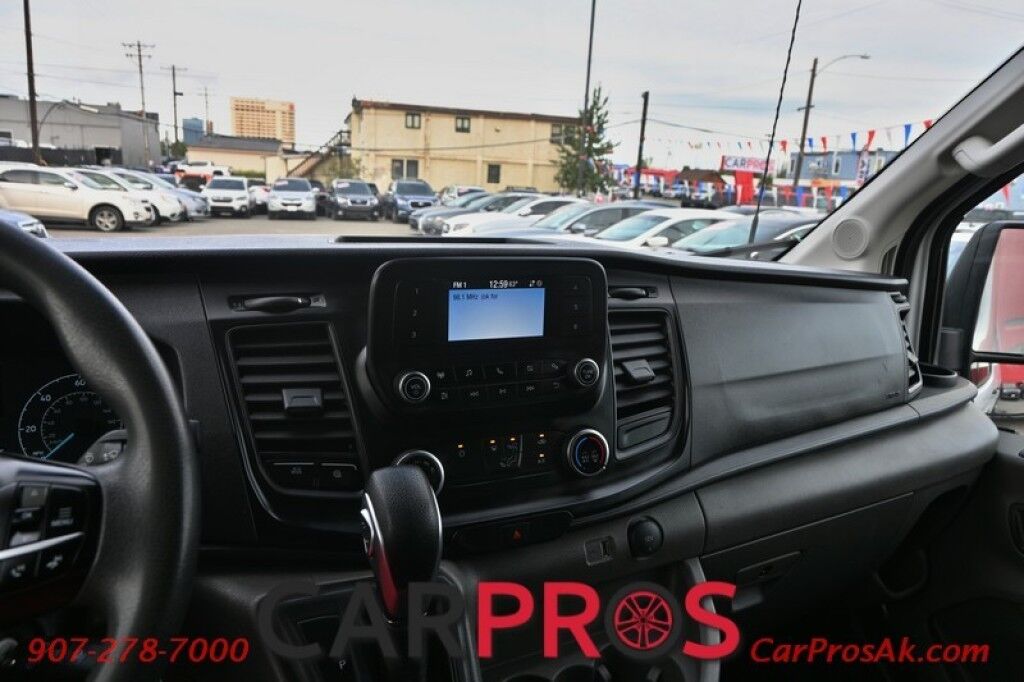 2023 Ford Transit Cargo Van High Roof - AWD - Keyless Entry - AdvanceTrac & RSC - AM/FM & Bluetooth - Cruise Control - Forward Collison Warning - Back Up Camera - Vinyl Flooring - 1-Owner Anchorage AK