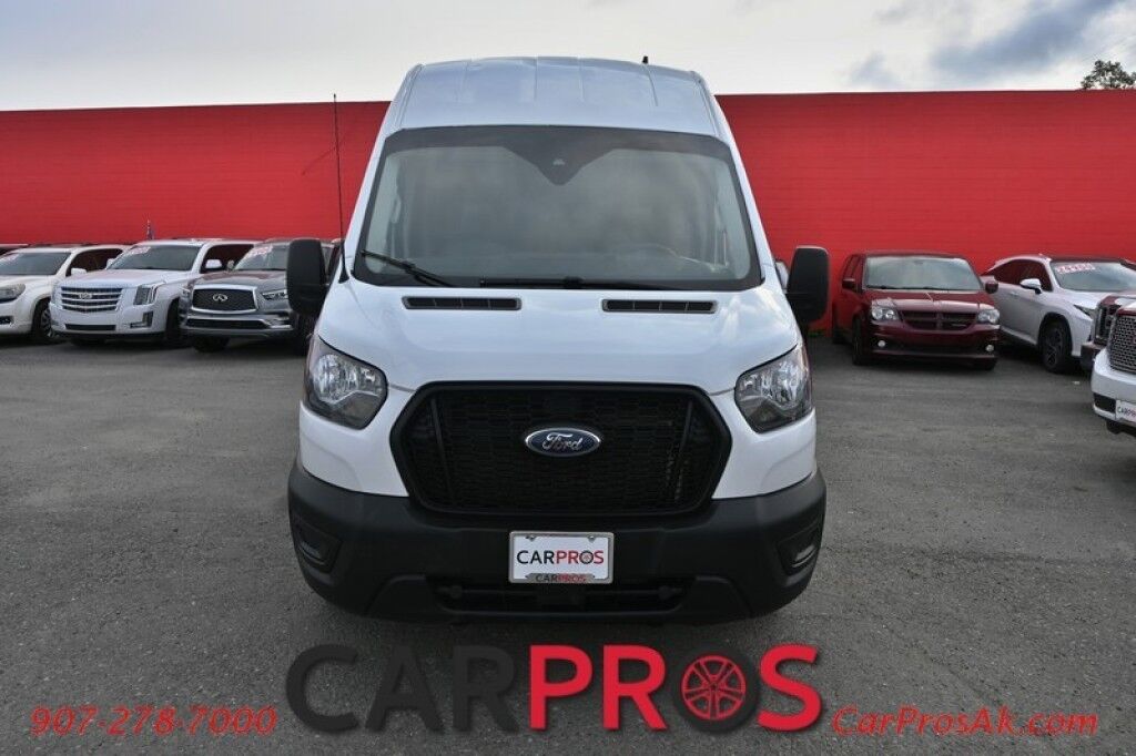 2023 Ford Transit Cargo Van High Roof - AWD - Keyless Entry - AdvanceTrac & RSC - AM/FM & Bluetooth - Cruise Control - Forward Collison Warning - Back Up Camera - Vinyl Flooring - 1-Owner