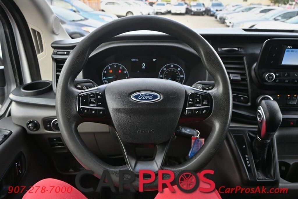 2023 Ford Transit Cargo Van High Roof - AWD - Keyless Entry - AdvanceTrac & RSC - AM/FM & Bluetooth - Cruise Control - Forward Collison Warning - Back Up Camera - Vinyl Flooring - 1-Owner Anchorage AK