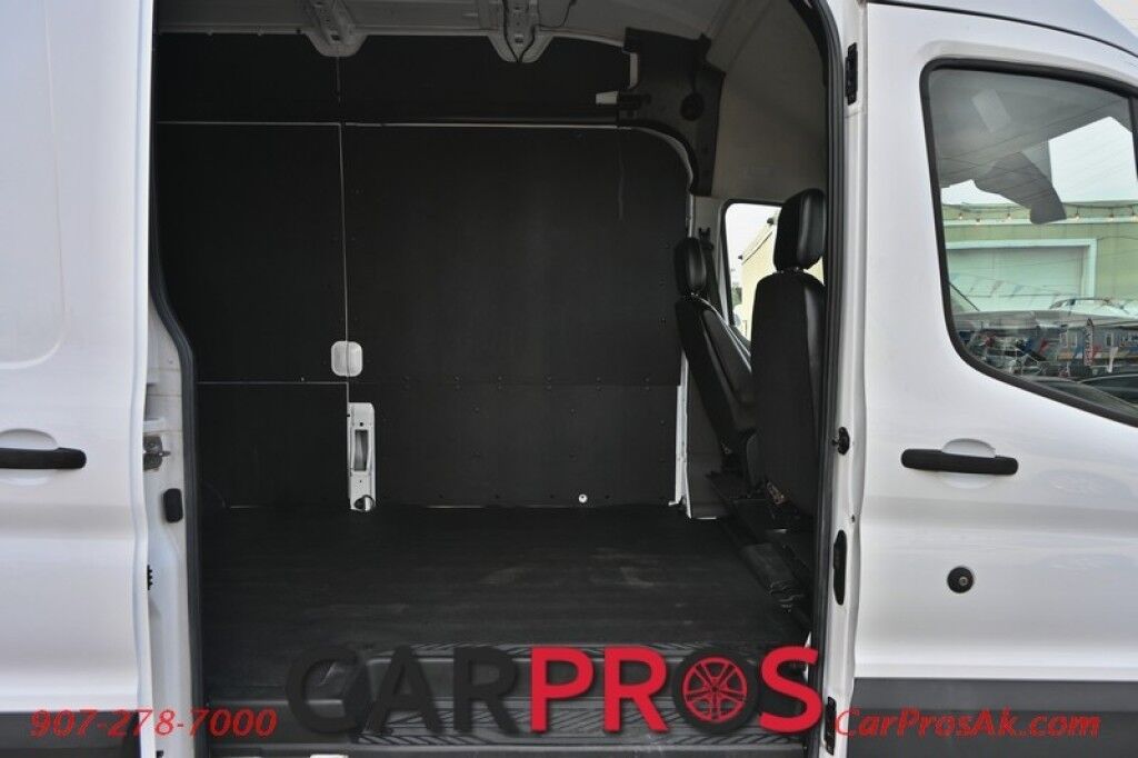 2023 Ford Transit Cargo Van High Roof - AWD - Keyless Entry - AdvanceTrac & RSC - AM/FM & Bluetooth - Cruise Control - Forward Collison Warning - Back Up Camera - Vinyl Flooring - 1-Owner Anchorage AK