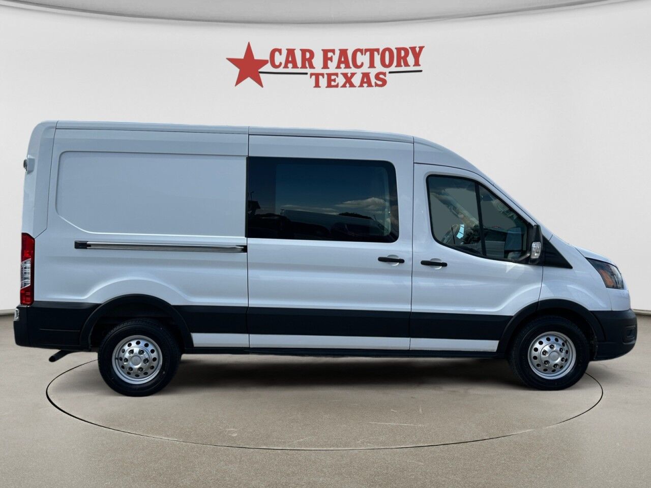 2023 Ford Transit Cargo Van T-350 130" Med Rf 9500 GVWR AWD Lancaster TX