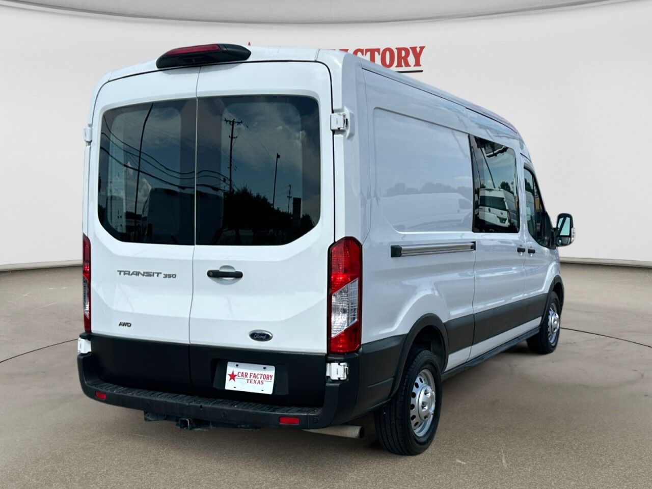 2023 Ford Transit Cargo Van T-350 130" Med Rf 9500 GVWR AWD Lancaster TX