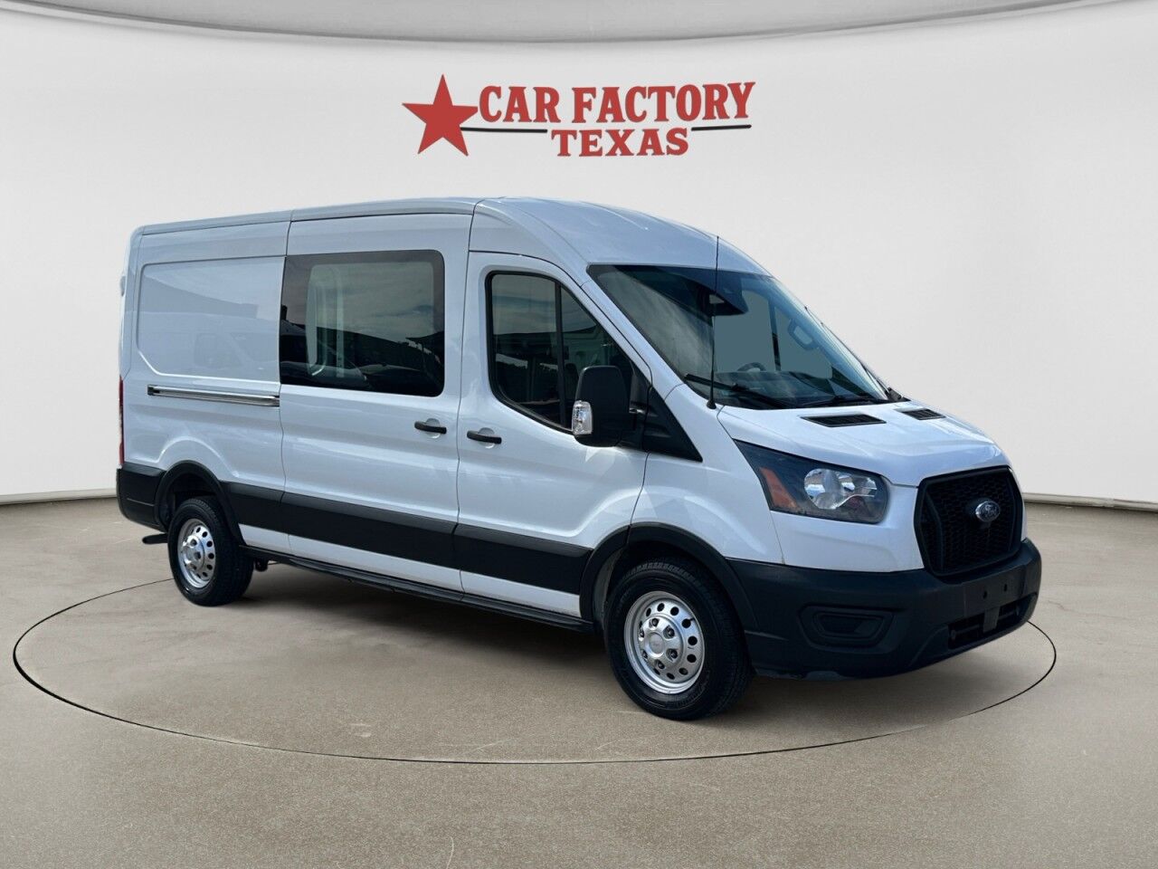 2023 Ford Transit Cargo Van T-350 130" Med Rf 9500 GVWR AWD Lancaster TX