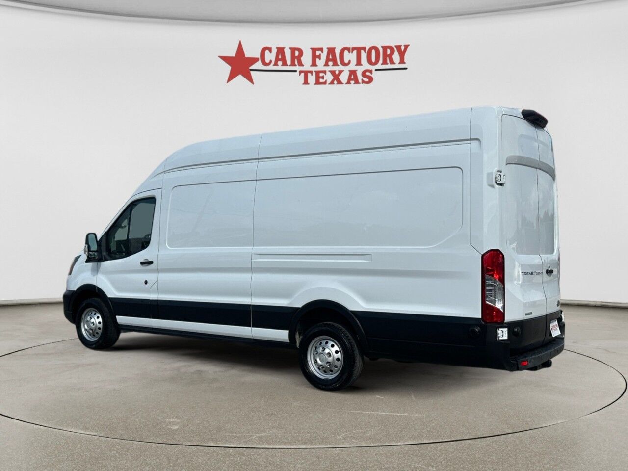2023 Ford Transit Cargo Van T-350 148" EL Hi Rf 9950 GVWR RWD Lancaster TX