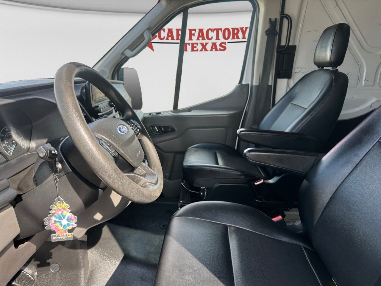 2023 Ford Transit Cargo Van T-350 148" EL Hi Rf 9950 GVWR RWD Lancaster TX