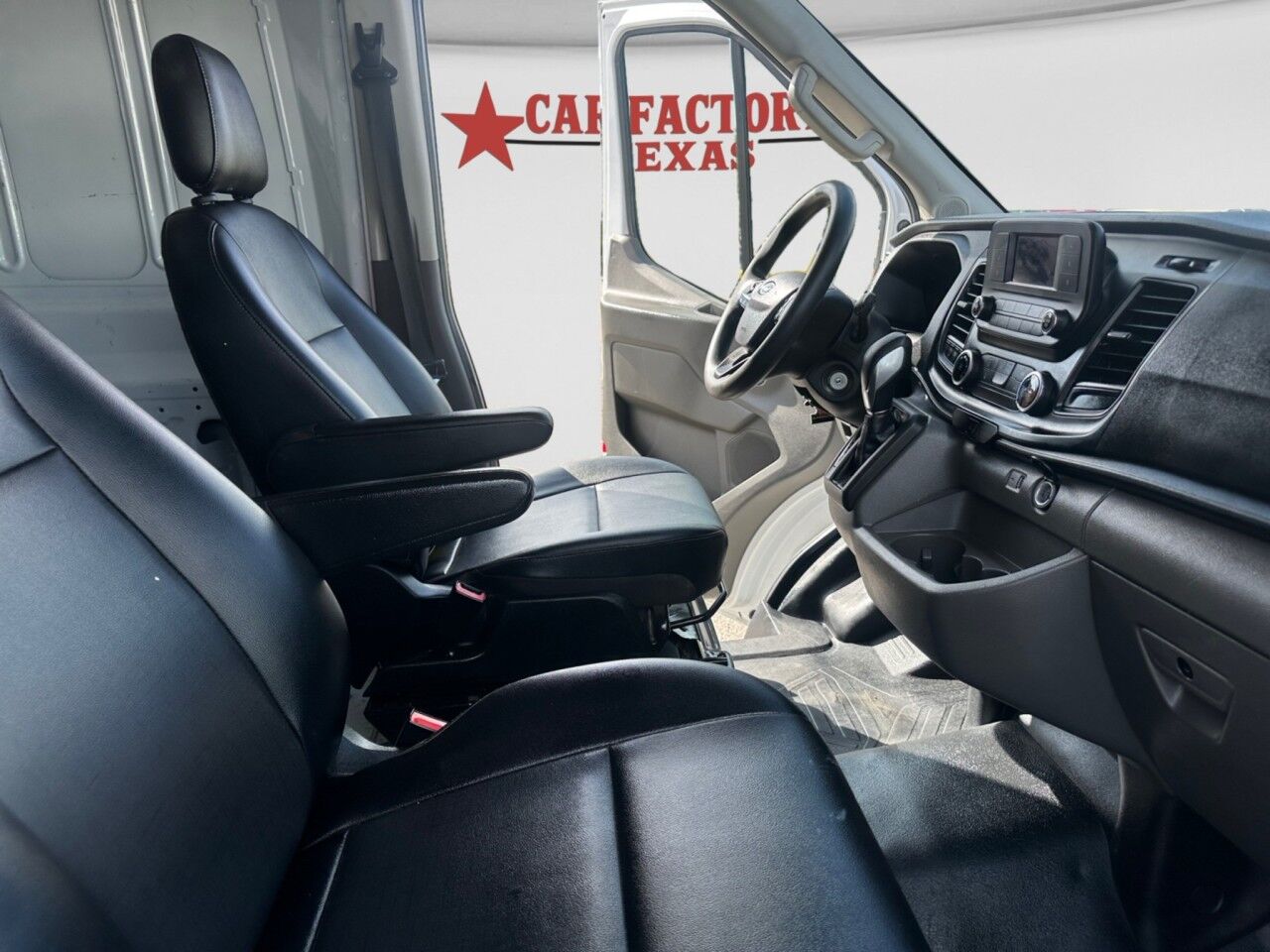 2023 Ford Transit Cargo Van T-350 148" EL Hi Rf 9950 GVWR RWD Lancaster TX