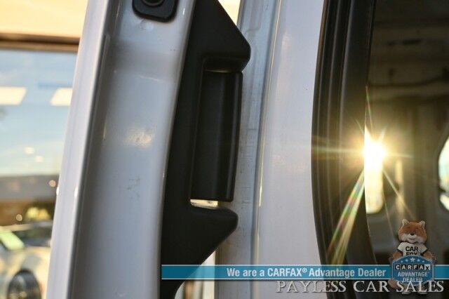 2023 Ford Transit Cargo Van T250 / 3.5L V6 / Exterior Upgrade Pkg / Power Mirrors, Windows & Locks / Lane Departure & Forward Collision Alert / Bluetooth / Backup Camera / Keyless Entry / Block Heater / Bulkhead / 1-Owner Anchorage AK