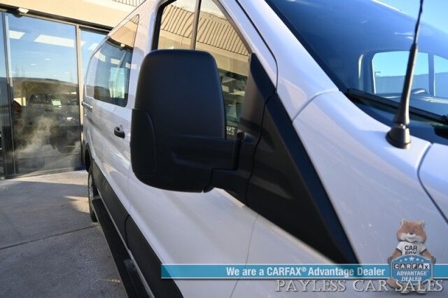 2023 Ford Transit Cargo Van T250 / 3.5L V6 / Exterior Upgrade Pkg / Power Mirrors, Windows & Locks / Lane Departure & Forward Collision Alert / Bluetooth / Backup Camera / Keyless Entry / Block Heater / Bulkhead / 1-Owner Anchorage AK