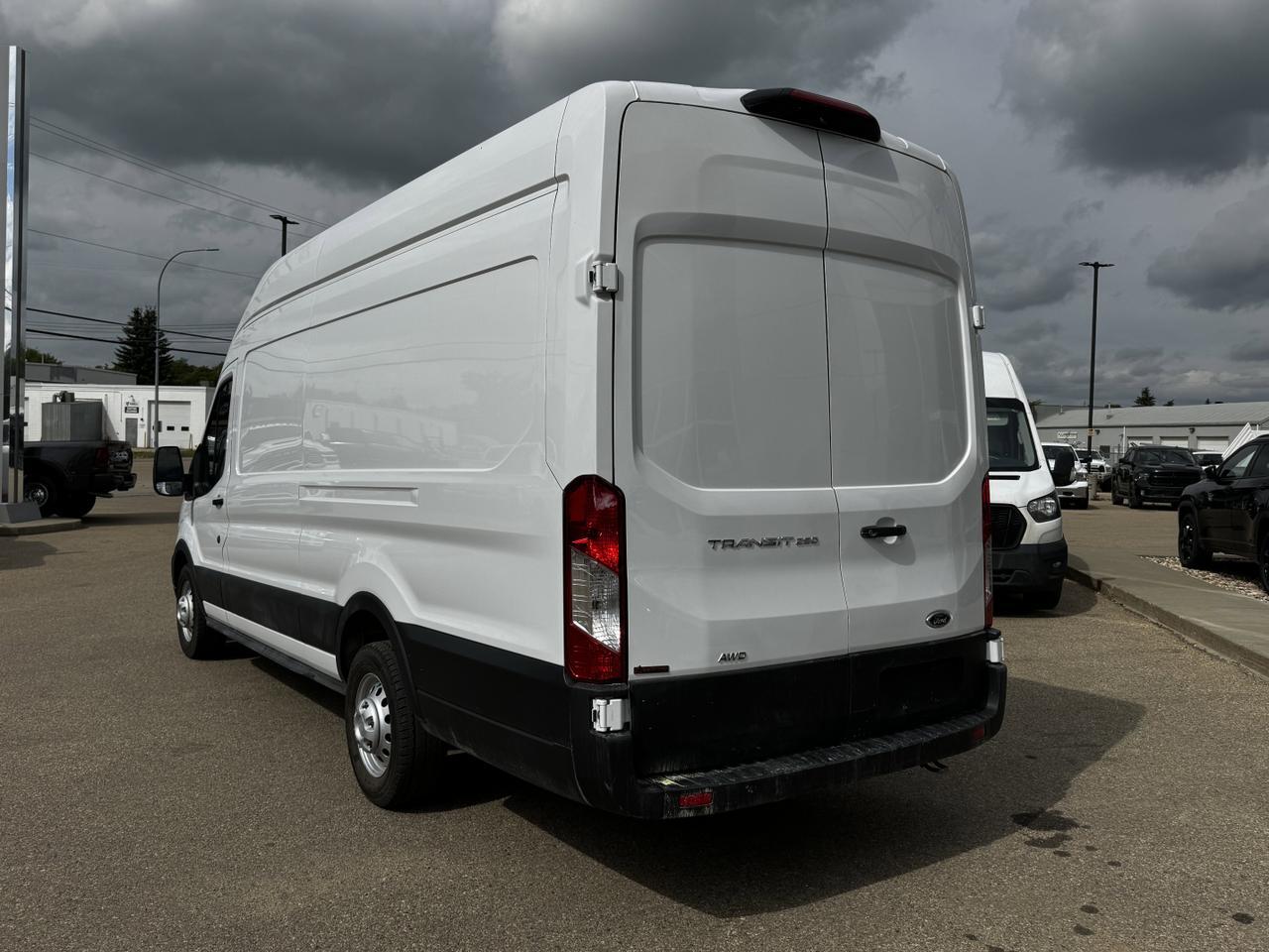 2023 Ford Transit Cargo Van T250 Full Size High Roof AWD | V6 | Low KMs | Backup Camera | Keyless Entry Redwater AB