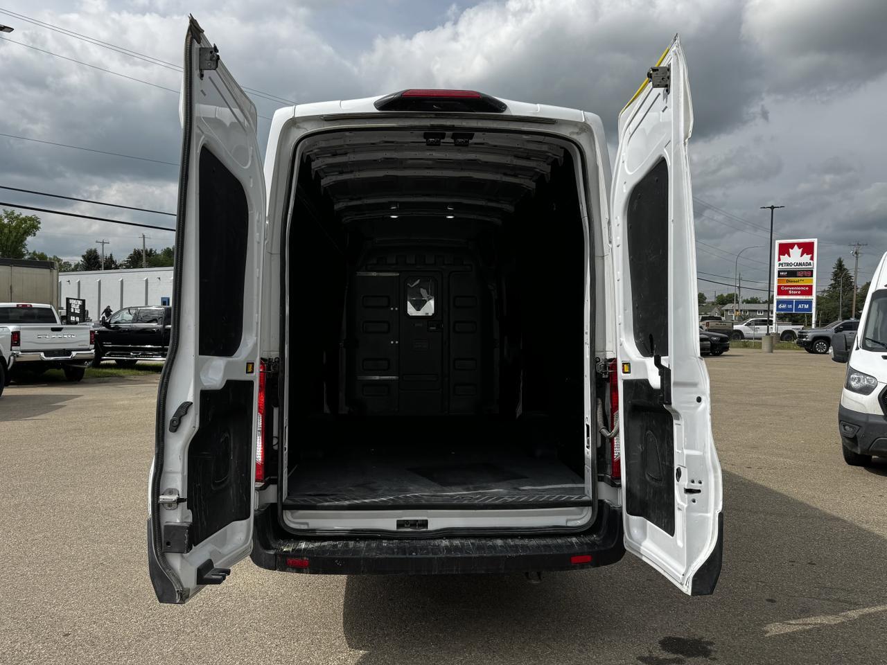 2023 Ford Transit Cargo Van T250 Full Size High Roof AWD | V6 | Low KMs | Backup Camera | Keyless Entry Redwater AB
