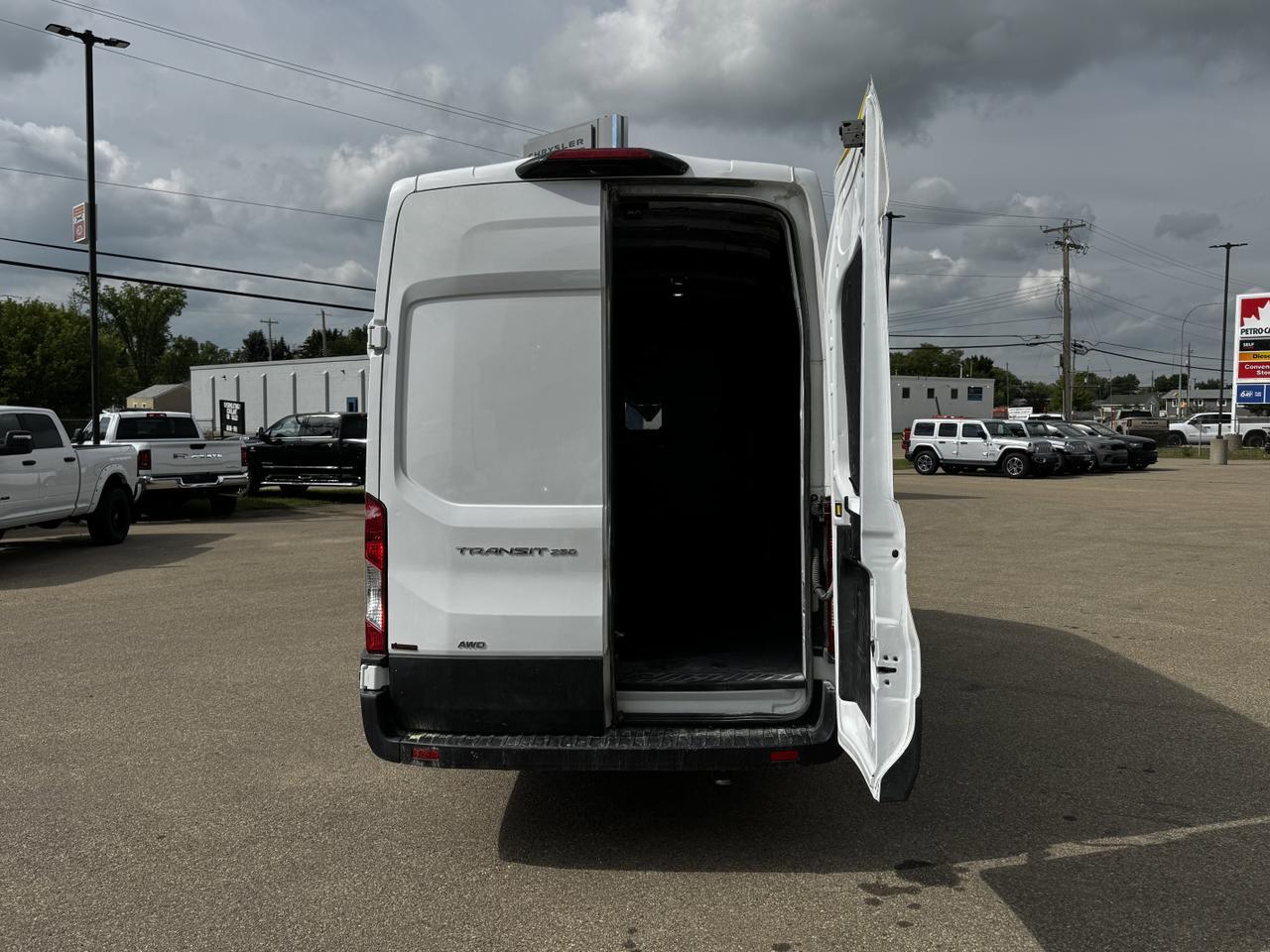 2023 Ford Transit Cargo Van T250 Full Size High Roof AWD | V6 | Low KMs | Backup Camera | Keyless Entry Redwater AB