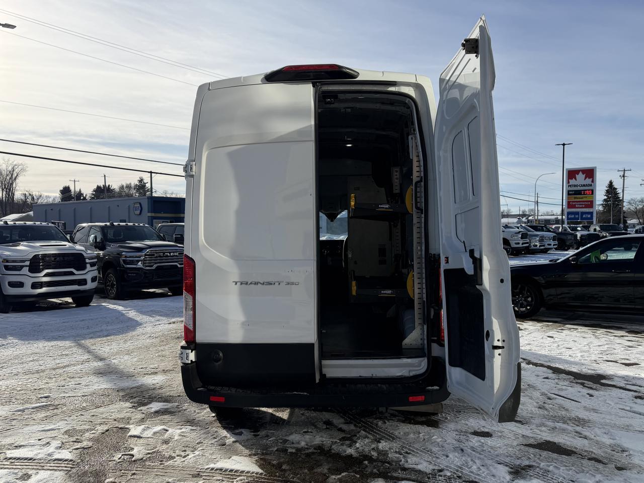 2023 Ford Transit Cargo Van T350 RWD | Low KMs | V6 | Backup Camera | Keyless Entry | Bluetooth Redwater AB