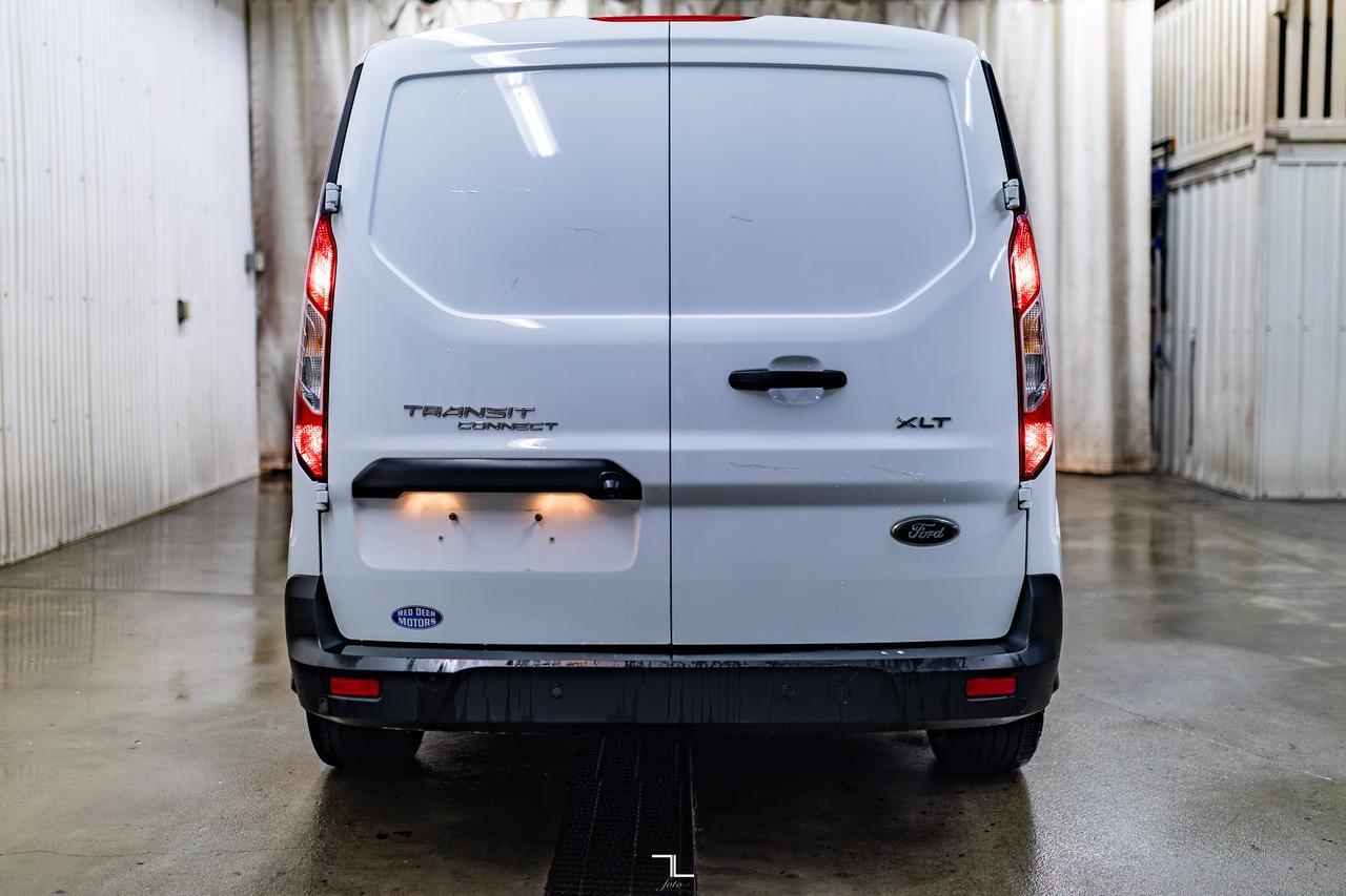 2023 Ford Transit Connect XLT Cargo Van BCam Shelves Partition Red Deer AB
