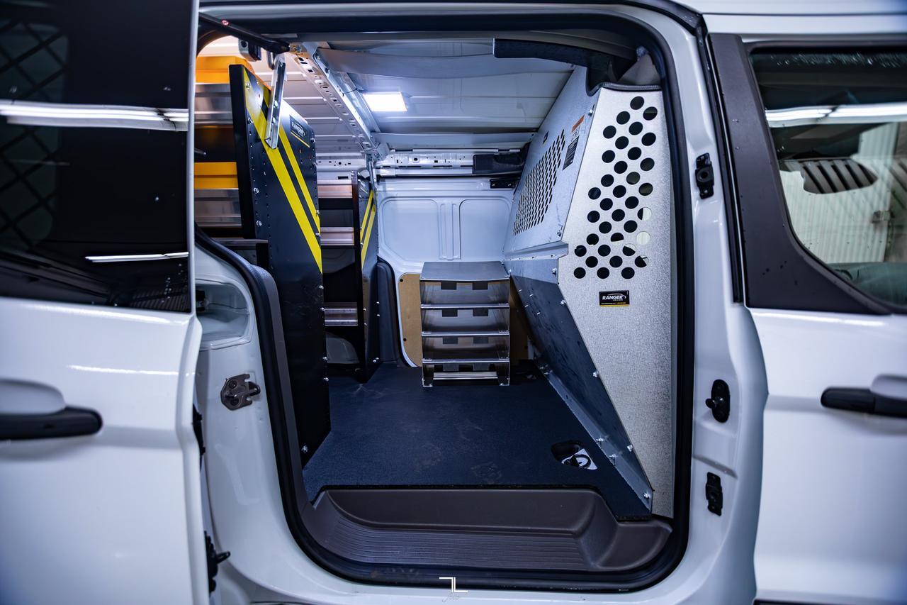 2023 Ford Transit Connect XLT Cargo Van BCam Shelves Partition Red Deer AB