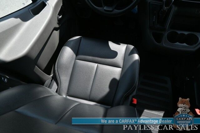 2023 Ford Transit Passenger Wagon Med Roof XLT / 3.5L V6 / Leather Bucket Seats / Navigation / Blind Spot Alert / Apple CarPlay & Android Auto / Seats 8 / 360 View Camera / Cruise Control / Air Conditioning /Fog Lights / Running Board / 1-Owner Anchorage AK