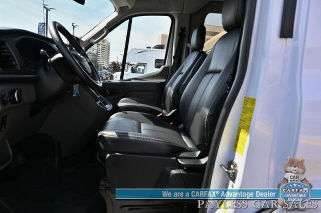2023 Ford Transit Passenger Wagon Med Roof XLT / 3.5L V6 / Leather Bucket Seats / Navigation / Blind Spot Alert / Apple CarPlay & Android Auto / Seats 8 / 360 View Camera / Cruise Control / Air Conditioning /Fog Lights / Running Board / 1-Owner Anchorage AK